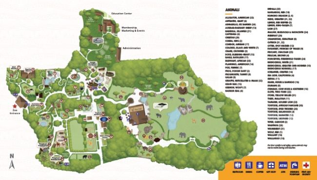 Zoo Map 1.2.202 - Fresno Chaffee Zoo